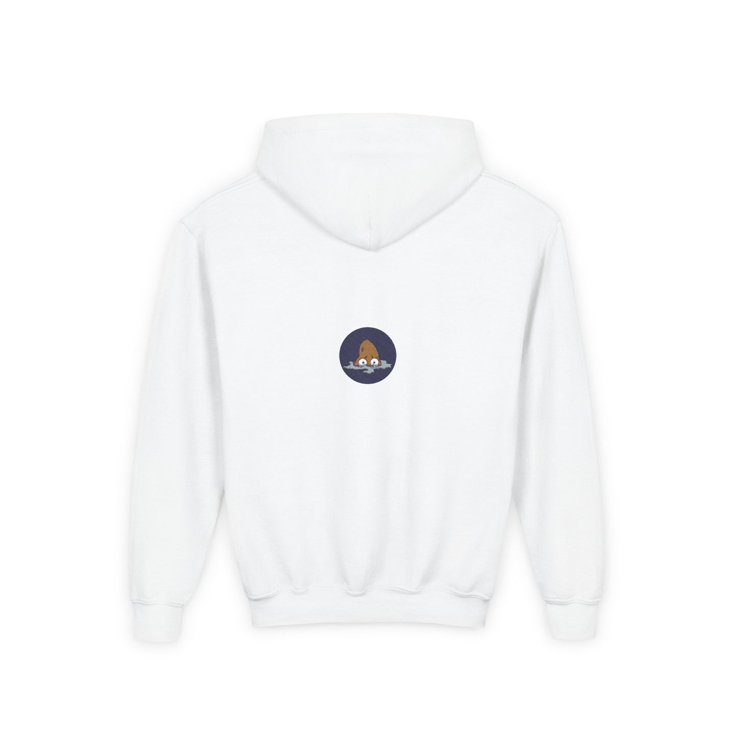 Youth Hooded Sweatshirt with Playful Owl Design