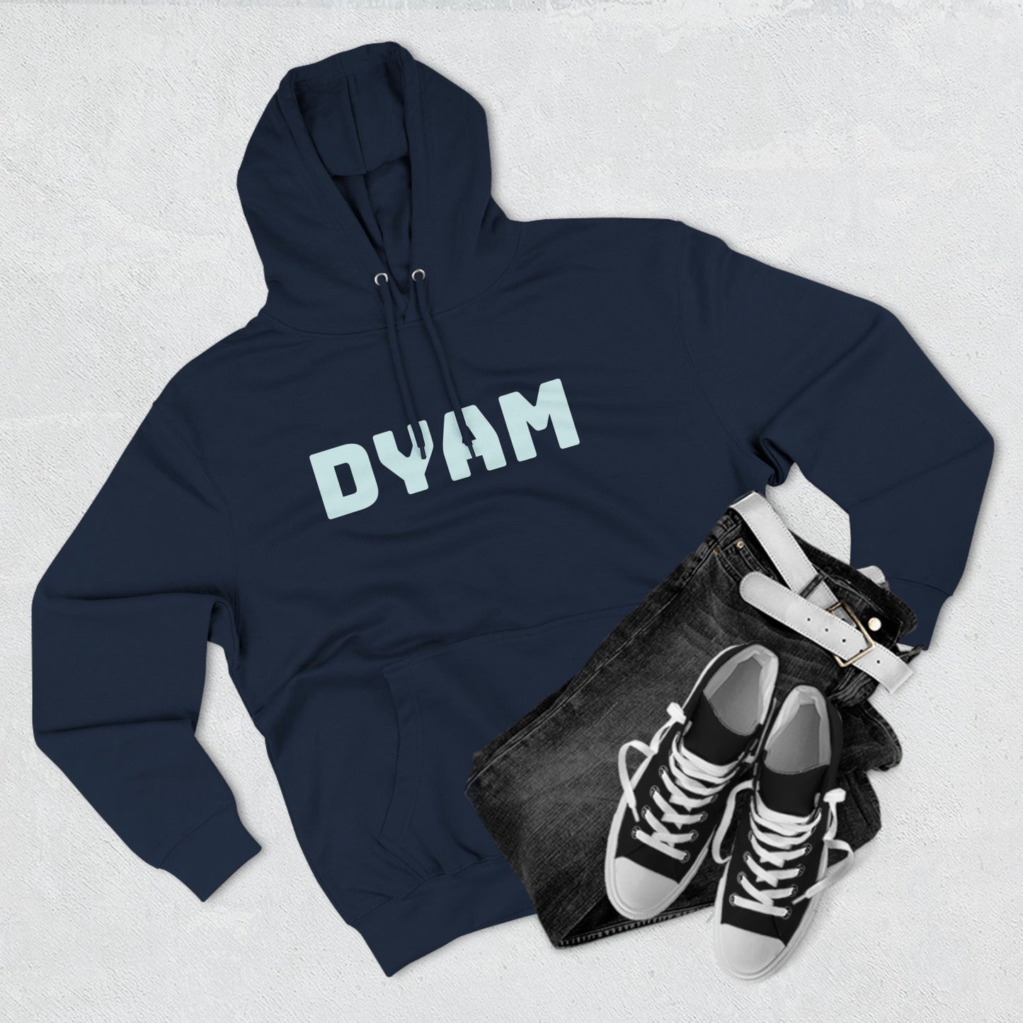 Orginal DYam Collection #4 Three-Panel Fleece Hoodie