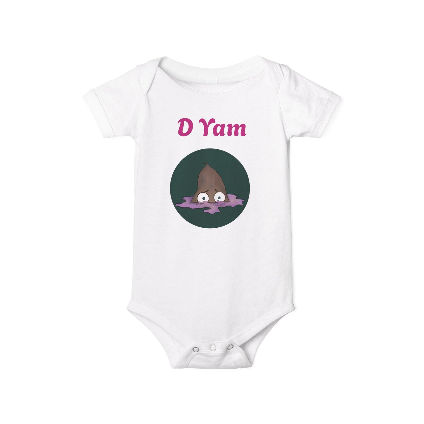 Cute D Yam Infant One Piece for Baby Showers & Celebrations