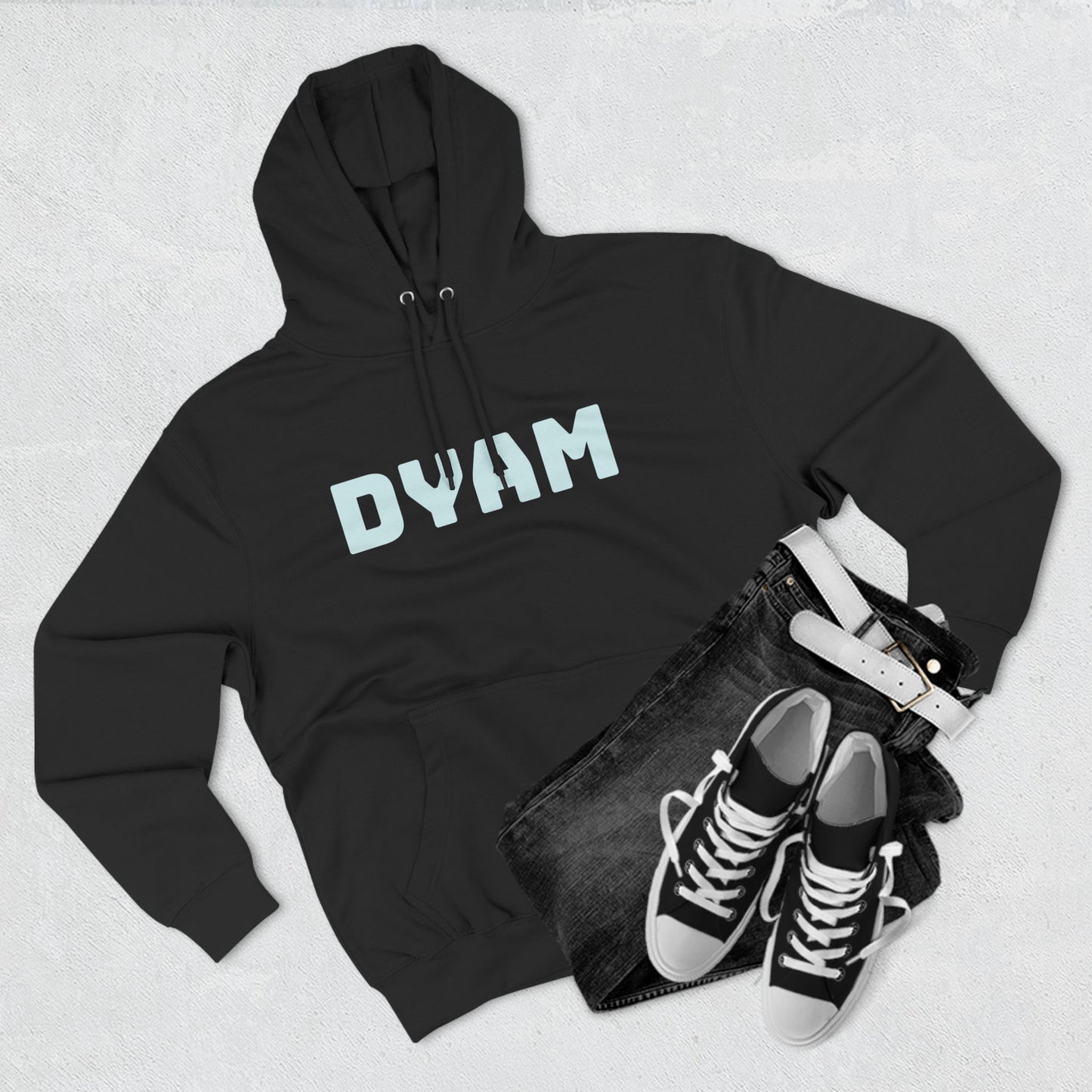 Orginal DYam Collection #4 Three-Panel Fleece Hoodie