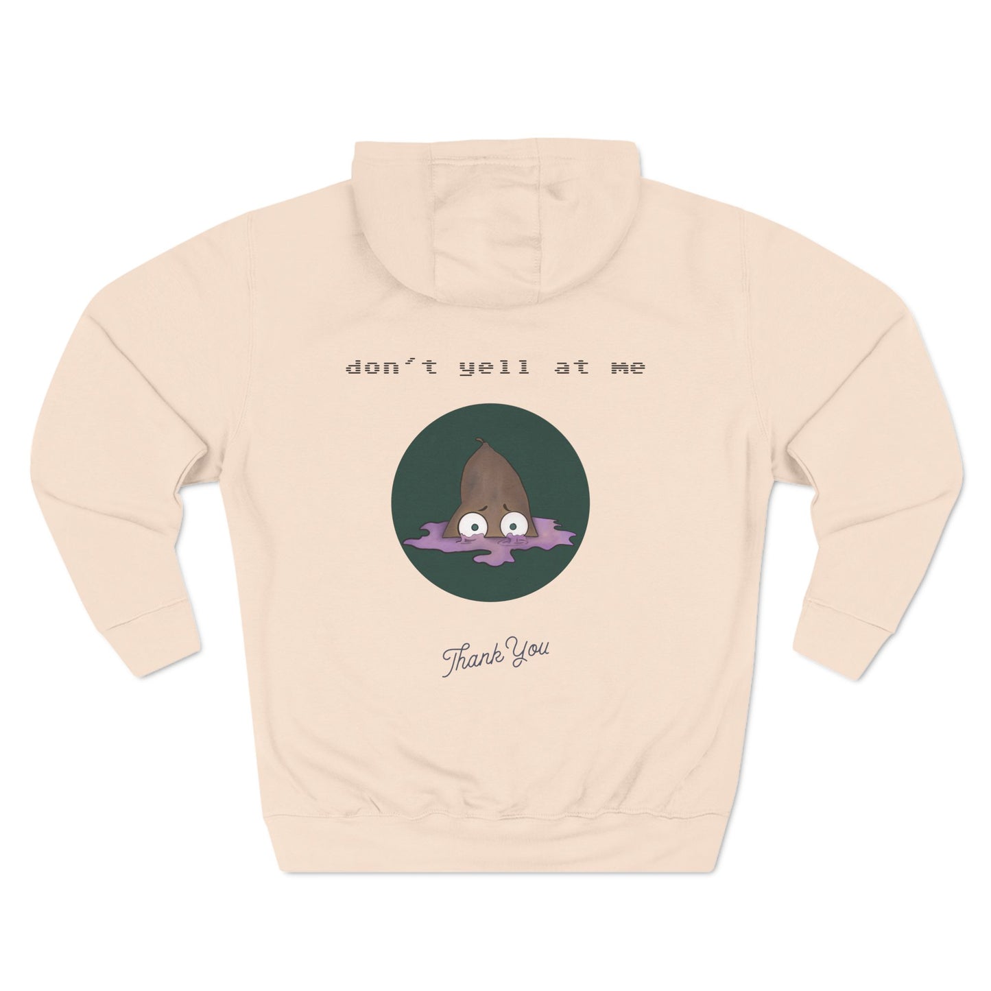 Orginal DYam Collection #4 Three-Panel Fleece Hoodie