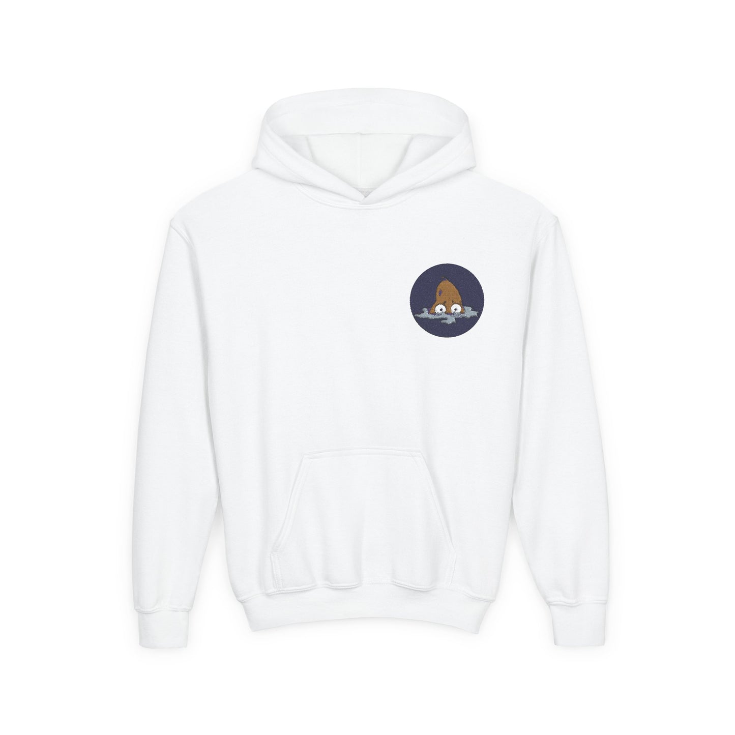 Youth Hooded Sweatshirt with Playful Owl Design