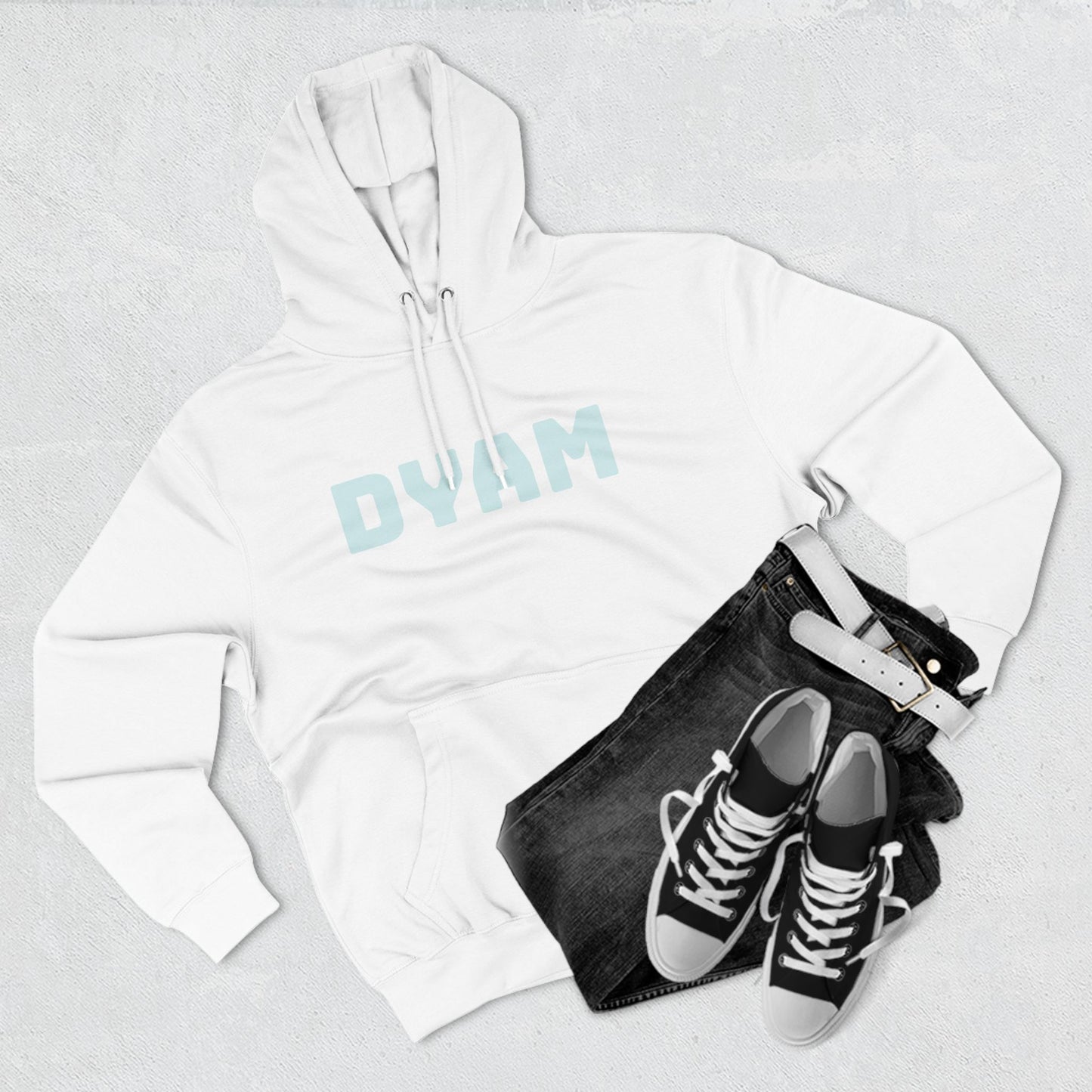 Orginal DYam Collection #4 Three-Panel Fleece Hoodie