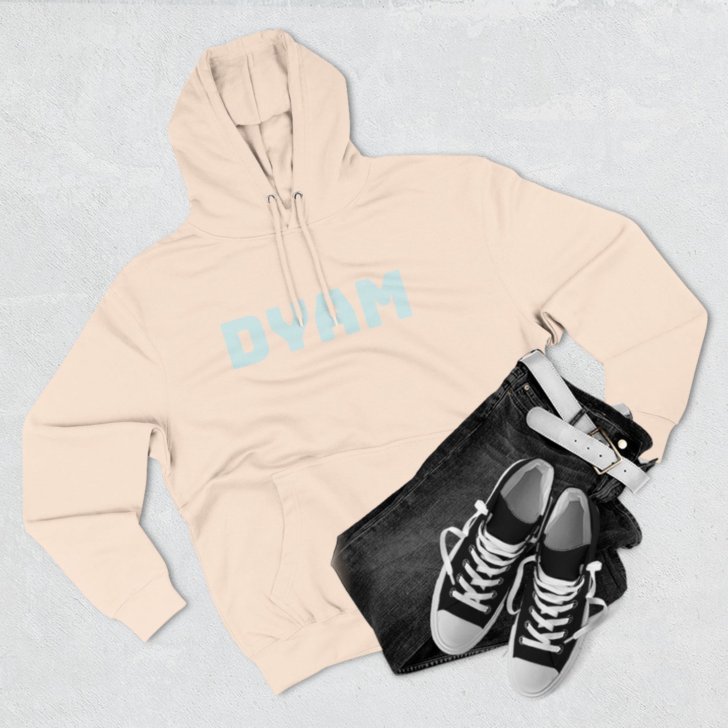 Orginal DYam Collection #4 Three-Panel Fleece Hoodie