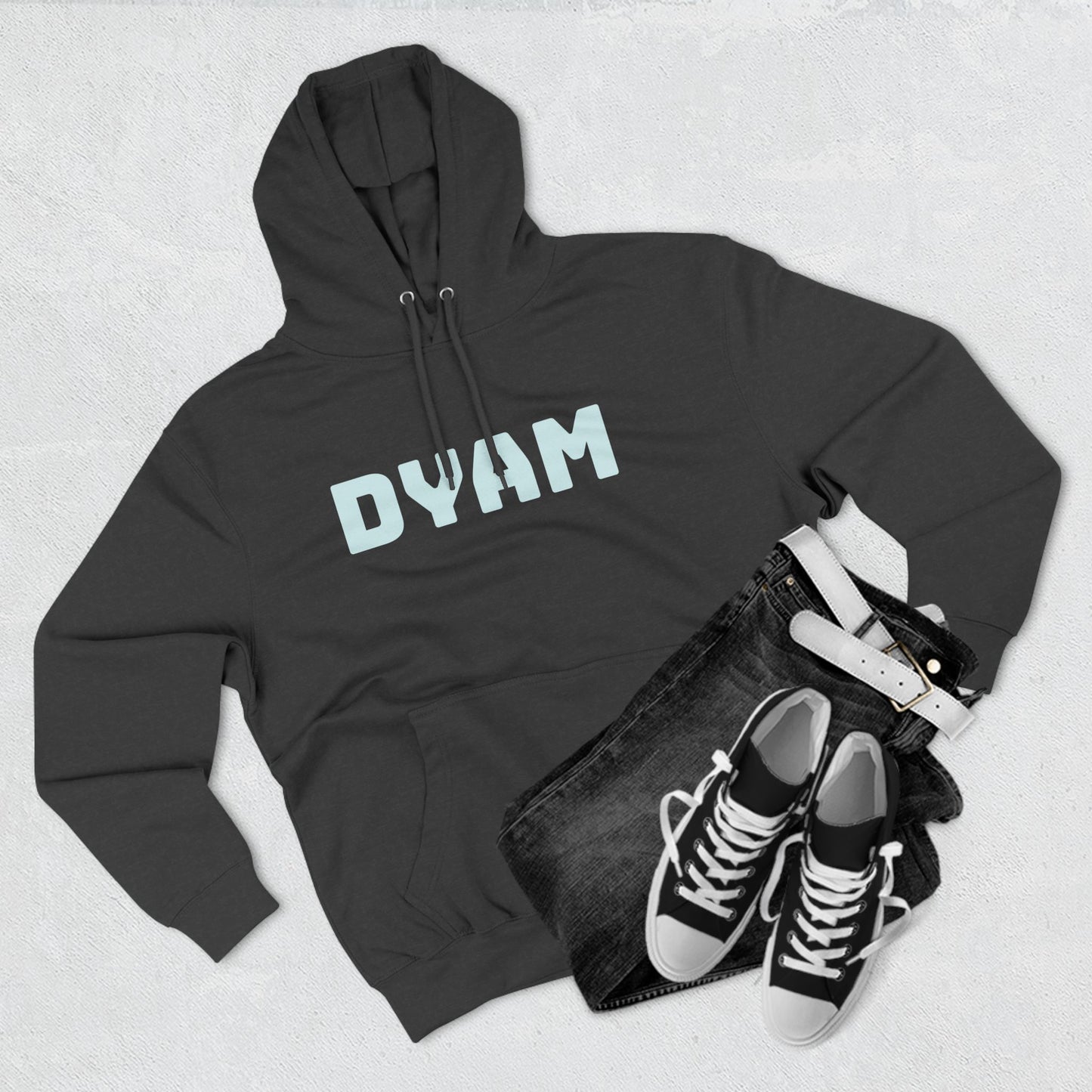 Orginal DYam Collection #4 Three-Panel Fleece Hoodie