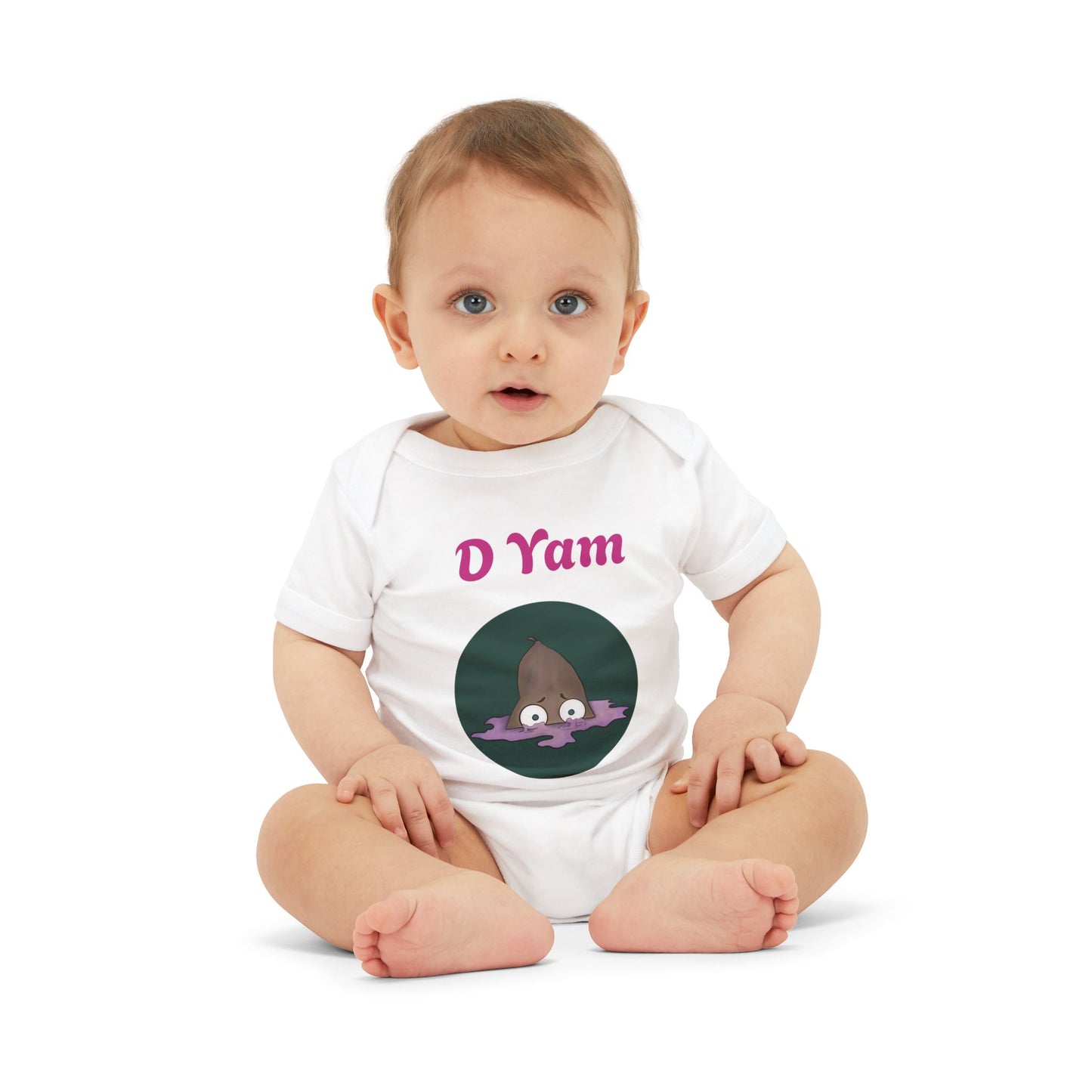 Cute D Yam Infant One Piece for Baby Showers & Celebrations